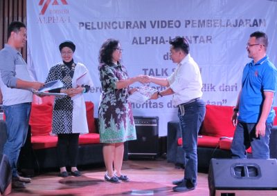 Launching ALPHAI PINTAR Pemberian Penghargaan